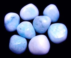 画像1: ブルーアラゴナイト　磨き石（小）