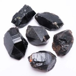 画像1: モリオン（黒水晶）　原石（中）