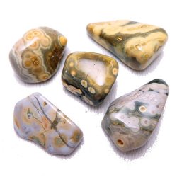 画像1: オーシャンジャスパー（オーシャンオビキュラージャスパー）　タンブル