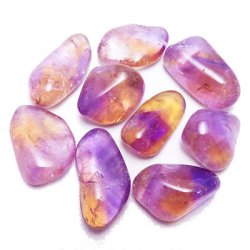 画像1: アメトリン　タンブル（大）