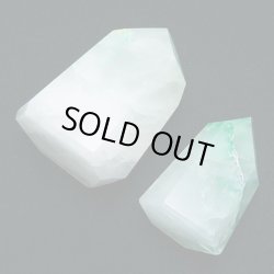 画像1: マラカイト イン クォーツ　ポイント（小）