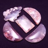 画像: チェリーブロッサムアゲート(ピンクモスアゲート) ルース・ヒーリングストーン(中)