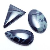 画像: スパイダーウェブオブシディアン ヒーリングストーン(小）