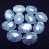 画像: ロイヤルシラー アクアマリン ヒーリングストーン(２０×１５ｍｍ）