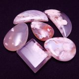 画像: チェリーブロッサムアゲート(ピンクモスアゲート) ルース・ヒーリングストーン(小)