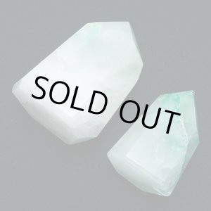 画像: マラカイト イン クォーツ　ポイント（小）