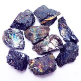 画像: 天然レインボー ブラックトルマリン　原石（中）