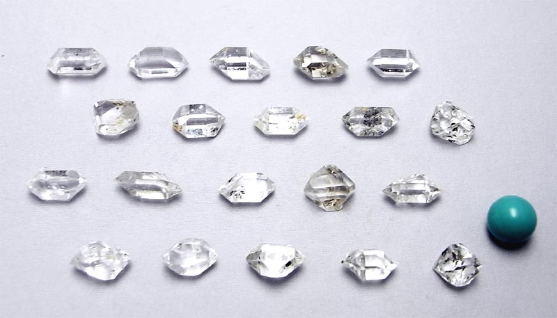 画像: ハーキマーダイヤモンド ポイント（0.6〜0.9g）