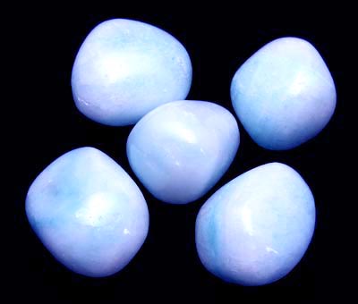 画像1: ブルーアラゴナイト　磨き石（大）