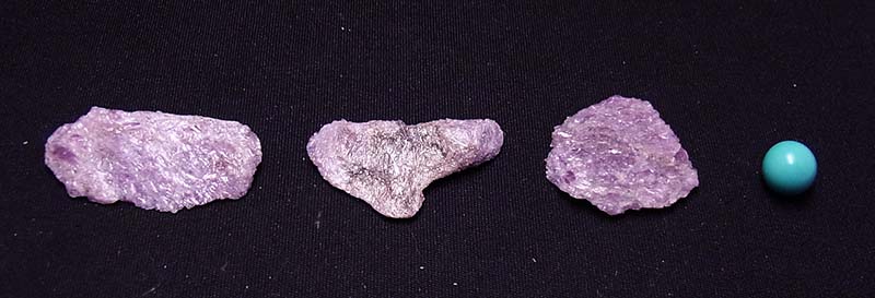 画像: パープルトレモライト（ヘキサゴナイト）　原石（小）