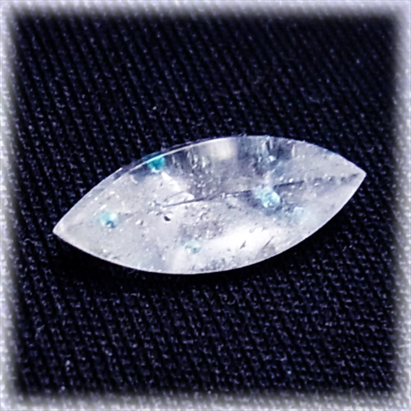 画像: パライバクォーツ　マーキスカット（1.95ct）