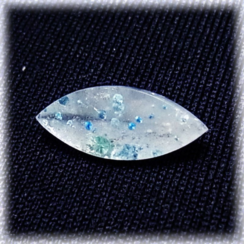 画像: パライバクォーツ　マーキスカット（1.50ct）