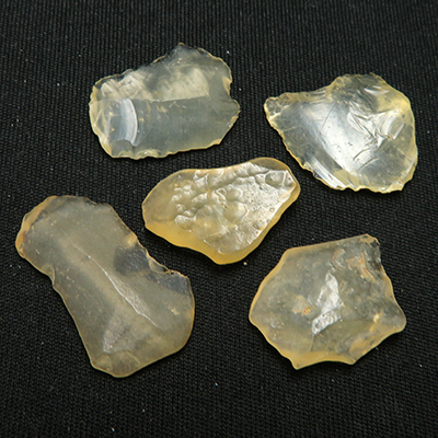 画像1: リビアンデザートグラス　原石 （ミニ）