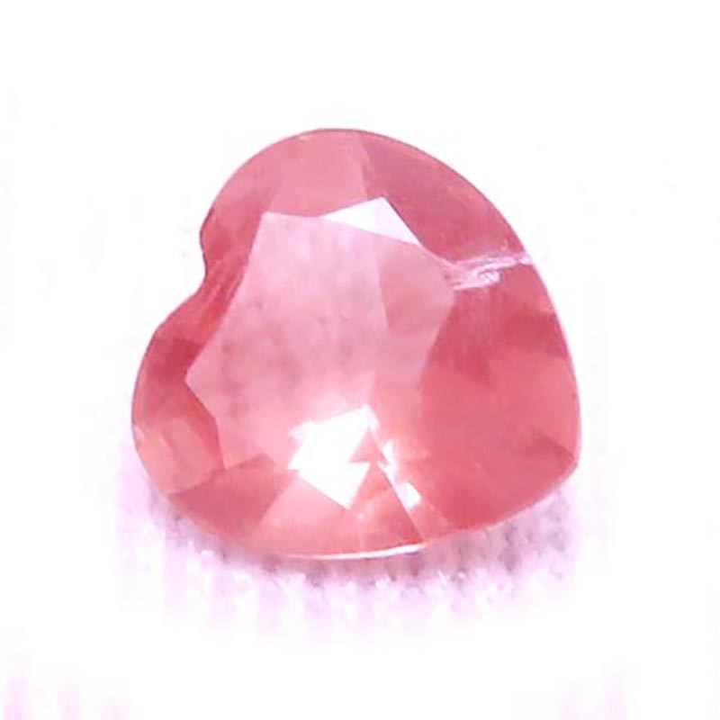 画像: オレゴンサンストーン ハート シェイプ カット ルース（0.4ct）