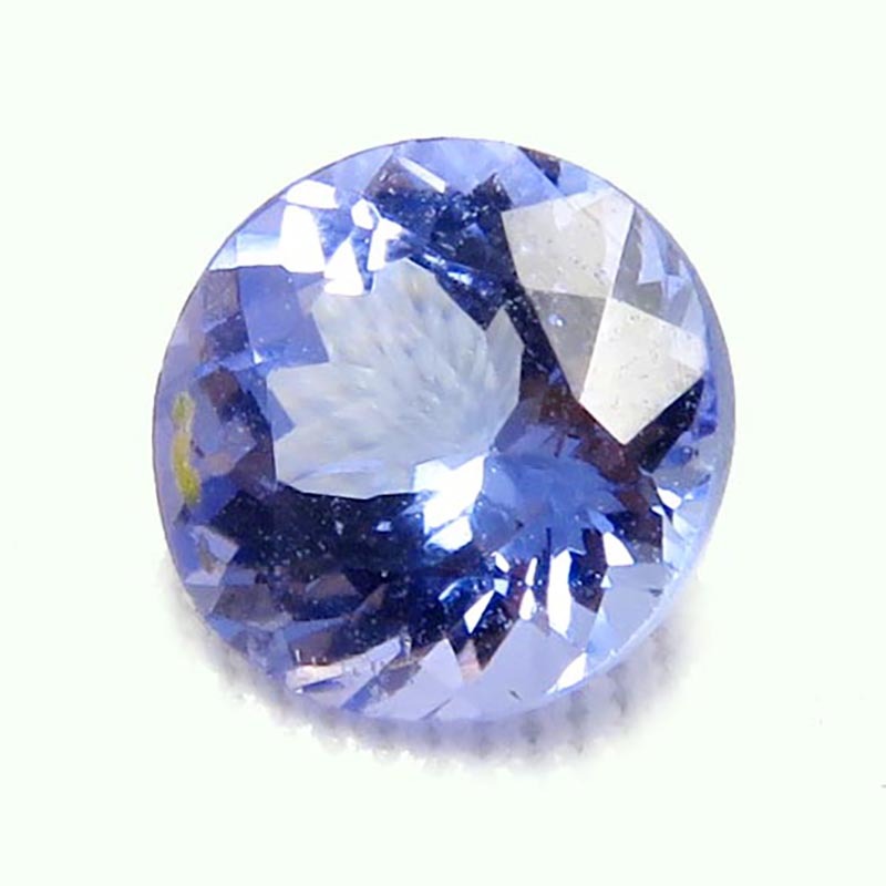 画像: タンザナイト ラウンド カット ルース（1.45ct）