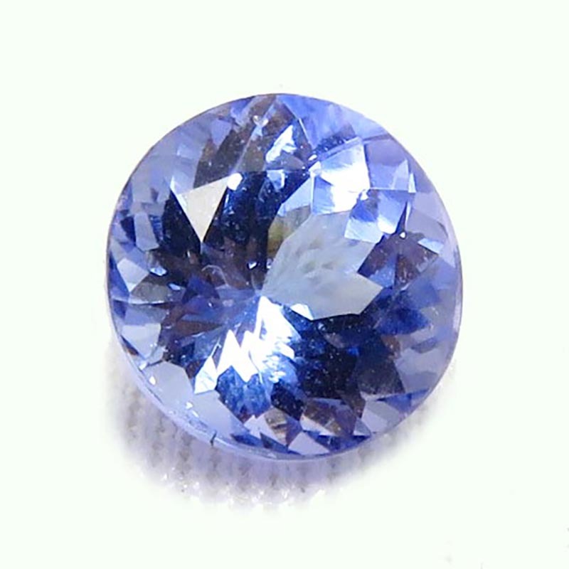 画像: タンザナイト ラウンド カット ルース（1.8ct）