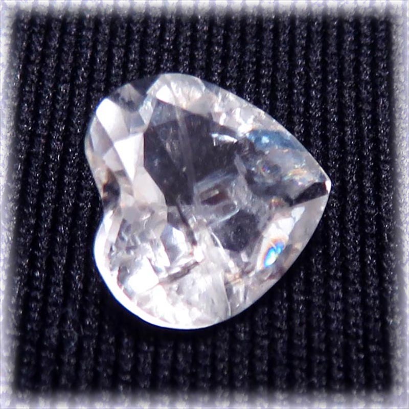 画像: ペタライト ハート カット ルース（1.35ct）