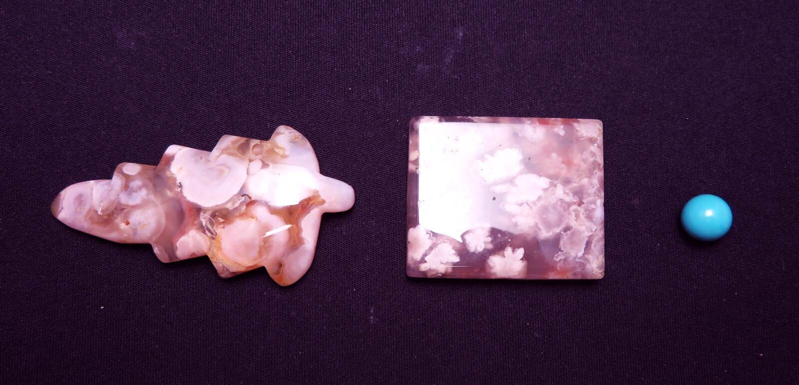 画像: チェリーブロッサムアゲート(ピンクモスアゲート) ルース・ヒーリングストーン(特大)