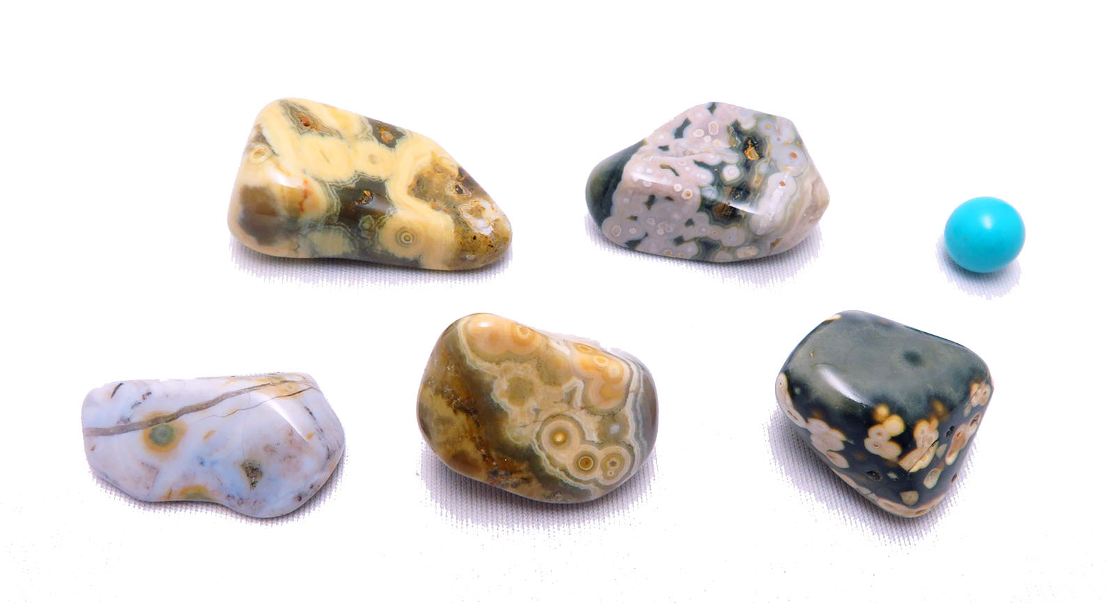 画像: オーシャンジャスパー（オーシャンオビキュラージャスパー）　タンブル