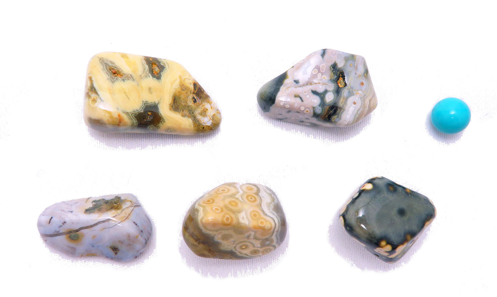 画像: オーシャンジャスパー（オーシャンオビキュラージャスパー）　タンブル