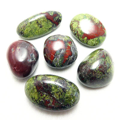 画像1: ドラゴンブラッドジャスパー　タンブル（大）