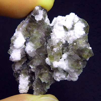 画像: ヘルデライト＆フローライト　原石（特大）